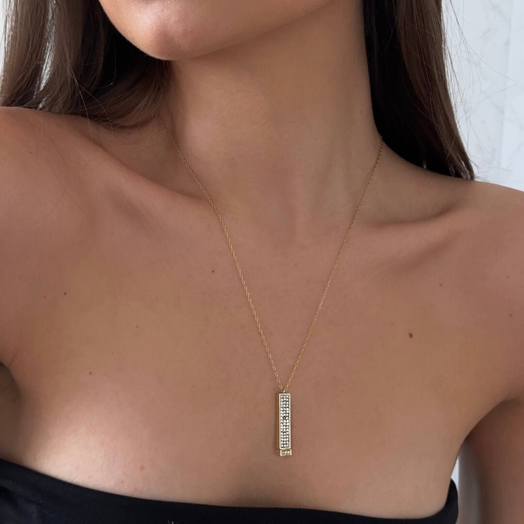 Lá mare Amour "I Love You" ketting