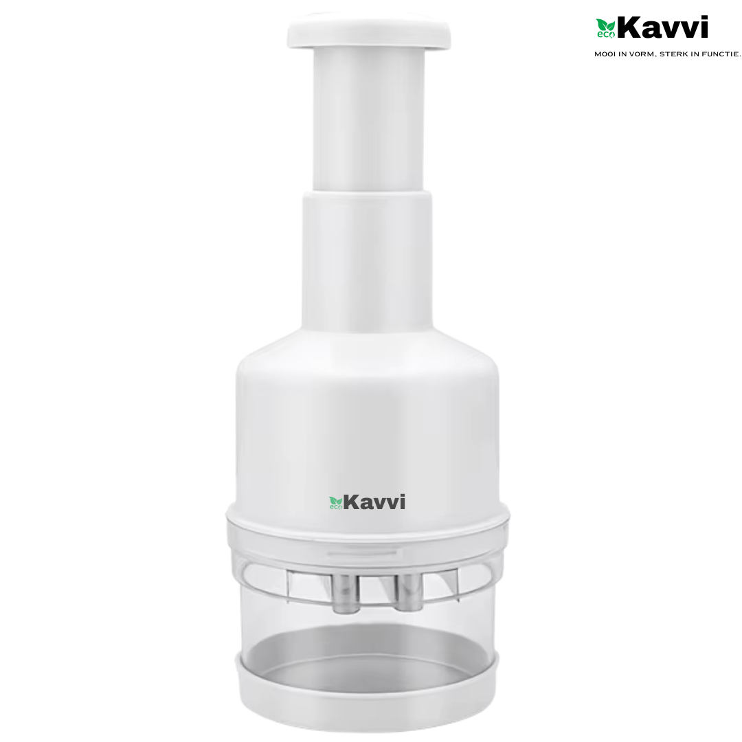 Kavvi™ Multifunctionele Food Chopper – Handhulp, 430 Roestvrij Stalen Mes