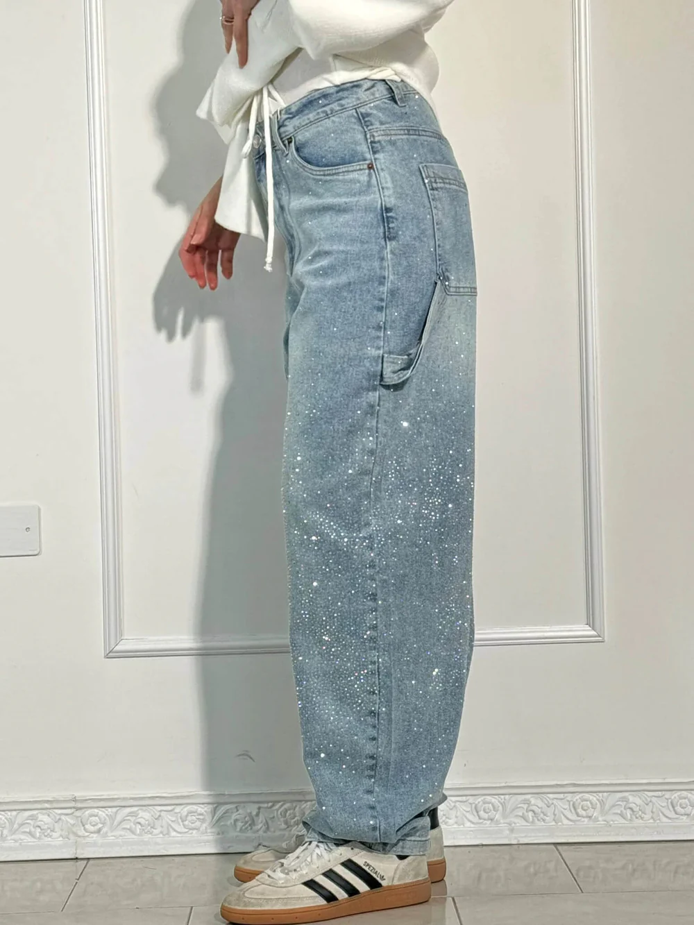 SHINE DENIM JEANS